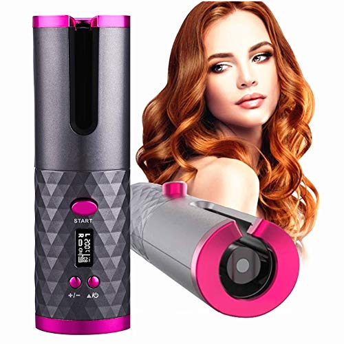 Cordless Automatic Hair Curler Curly Rotating Curling Wave